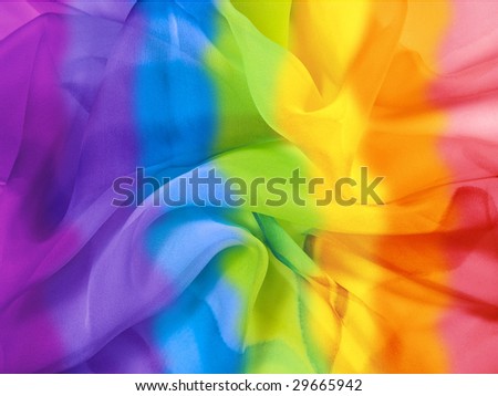 silk rainbow background / vertical