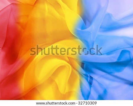 colored silk background