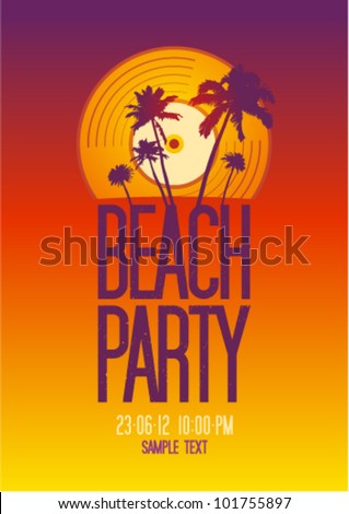 Beach Party Design