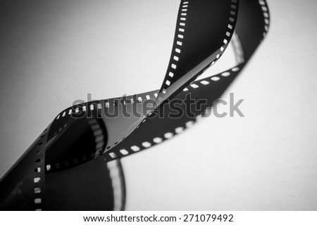 film tape on white background