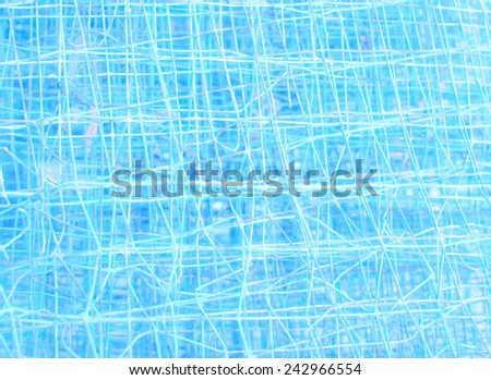 abstract colorful blue thread line background