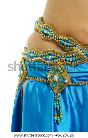 Curvy Sexy Lingerie on Stock Photo   Young Curvy Woman Posing In A Turkish Belly Dancing