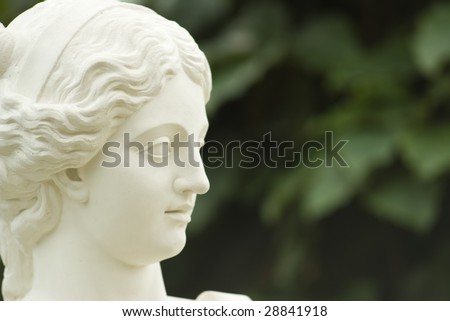 Plaster statue