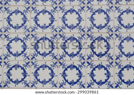 Traditionell portuguese tiles