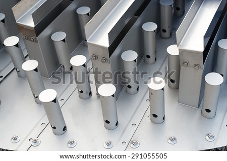 Valve tray, distillation column tray