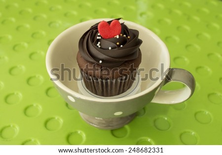 Cupcake in a cup