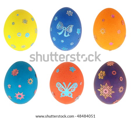 images of easter eggs to colour. of six colour easter eggs