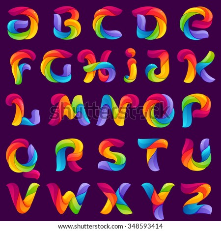 graphic design letters