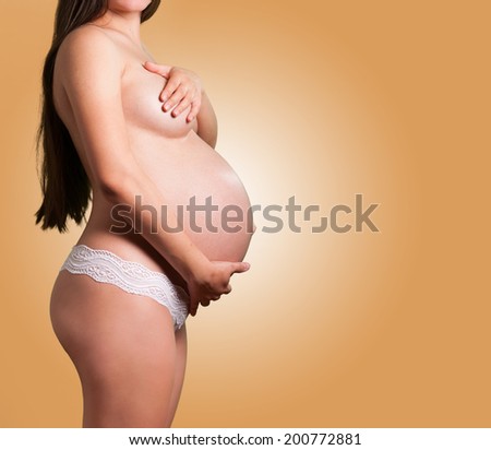 Pregnant Woman Tummy