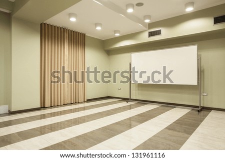 Office Meeting Room With Board