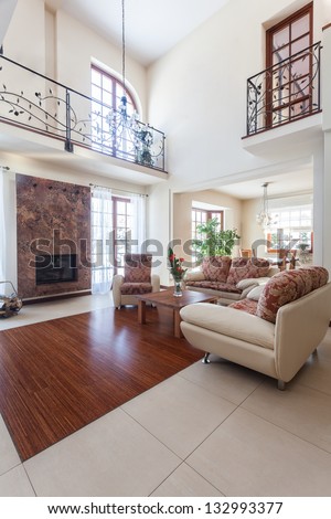 Classy House - Interior Of An Elegant Living Room
