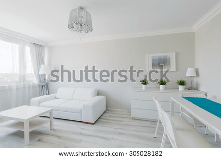 Photo of neat furnished elegant contemporary apartment