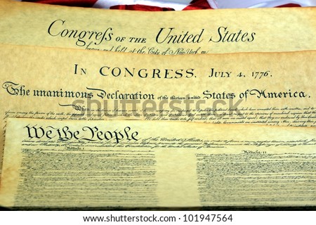 Historical Documents - United States of America Bill of Rights