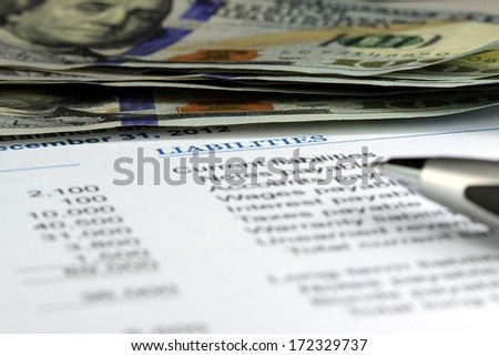 Accounting report - Financial Balance Sheet