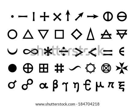 Basic Signs Fundamental Elements and Mathematical Symbols Mystique Symbols set This JPEG-file has a EPS-8 copy in my portfolio Basic Signs Fundamental Elements and Mathematical Symbols Mystique Symbols set This JPEG-file has a EPS-8 copy in my portfolio