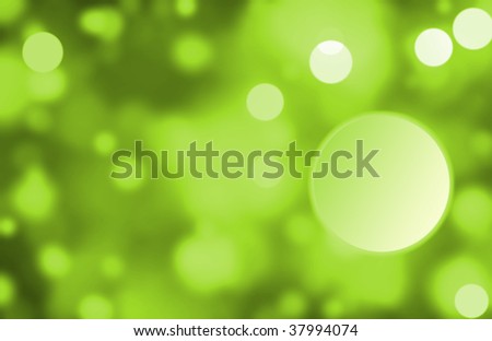 Particle Background - Green