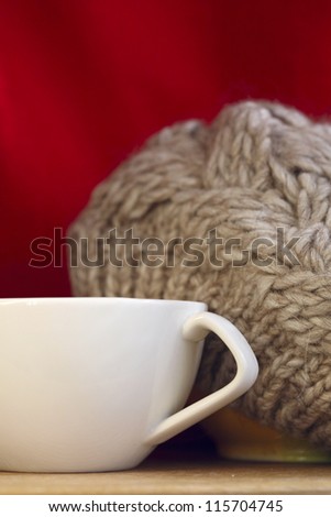 cup of hot drink, winter