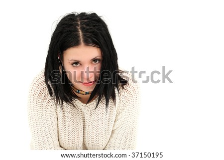 On a whim she decided to get her eyebrow pierced, much to the surprise of On a whim she decided to get her eyebrow pierced, much to the surprise of