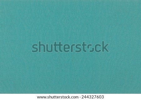 plain turquoise fabric with fine texture. Can be used as background.