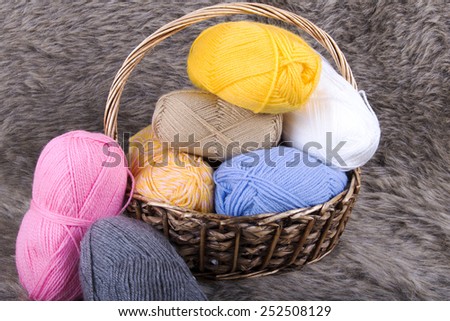 sweater knitting ball of string