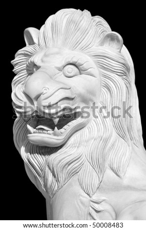 Asian Lion Statue