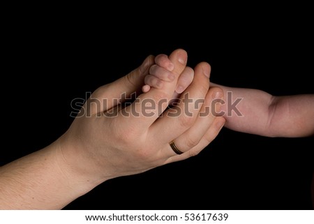 Baby Father Hand