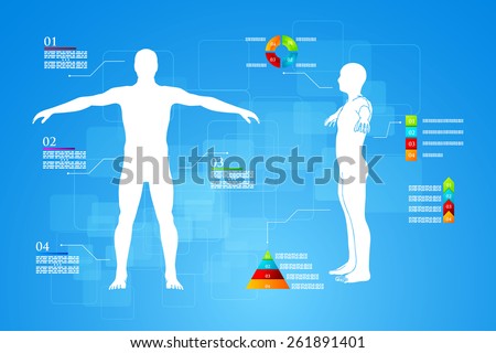 Vector Illustration Of Medicine Infographics. Schematic Description Of ...