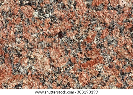 Red granite stone tile texture
