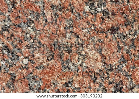 Red granite stone tile texture