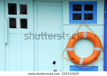 Doors and windows of the boat