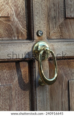 Wooden painted Irish Door