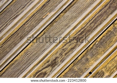 Wooden parallel desks texture.