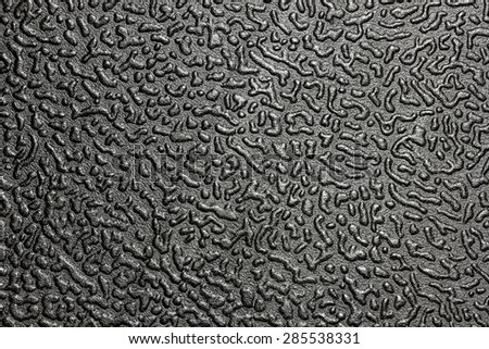 Gray black plastic pattern texture.