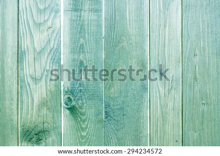 Green paint wood texture.