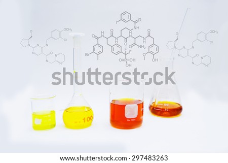 Cylinder, liquid chemicals laboratory