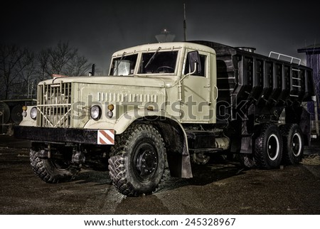 Old Russian vehicle in excellent condition