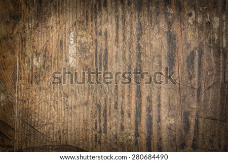 Old table close up, useful for vintage style background