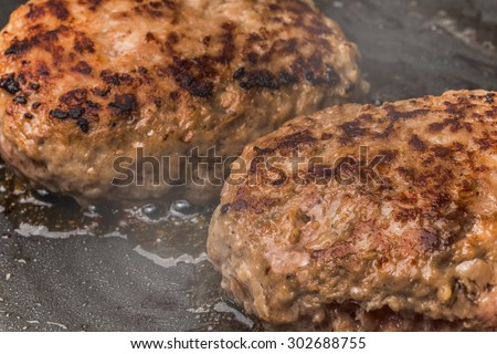 Hamburger steak to cook at home