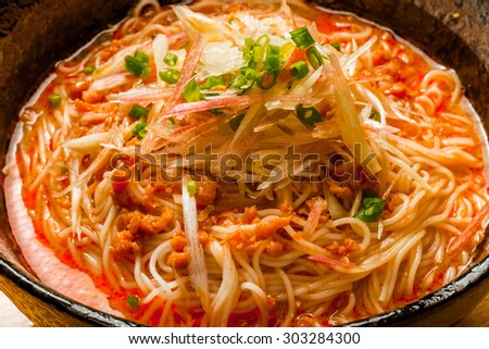 Szechuan Sesame Hot Noodles