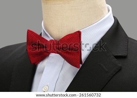 A red tie