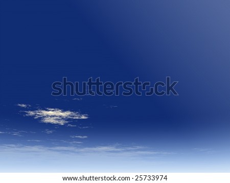 Black And White Clouds Background. stock photo : high resolution 3d blue sky ackground with white clouds.