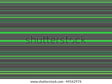High resolution green and black abstract background with horizontal lines