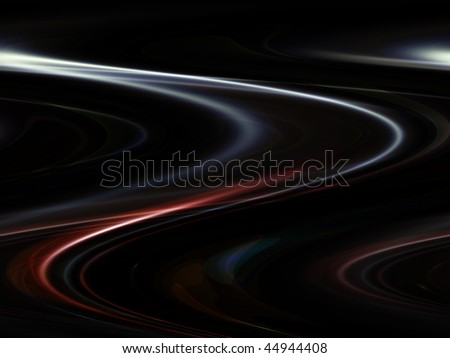High resolution red and black abstract background with curved lines