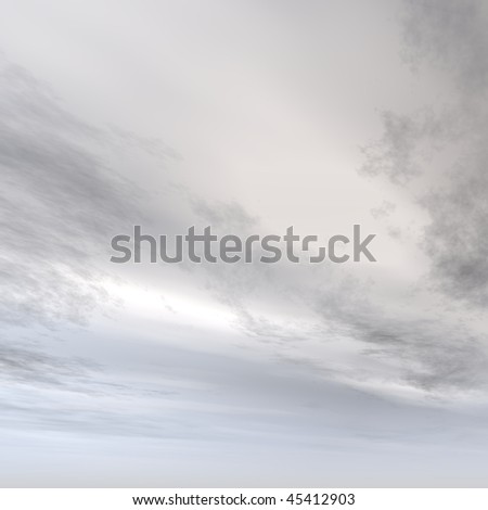 Black And White Clouds Background. photo : High resolution 3d blue sky square ackground with white clouds