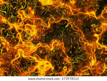 abstract dreamy fire lines backgrounds. Freezelight motion blur effect