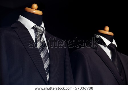 Chic and stylish suit, fashion background