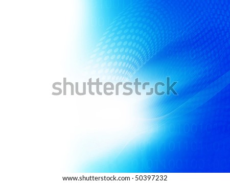 Soft blue and white background