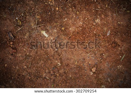 red soil texture