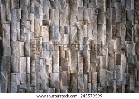 Background of a wall made of granite cut and paste it forward.