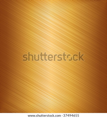 Golden metallic background.